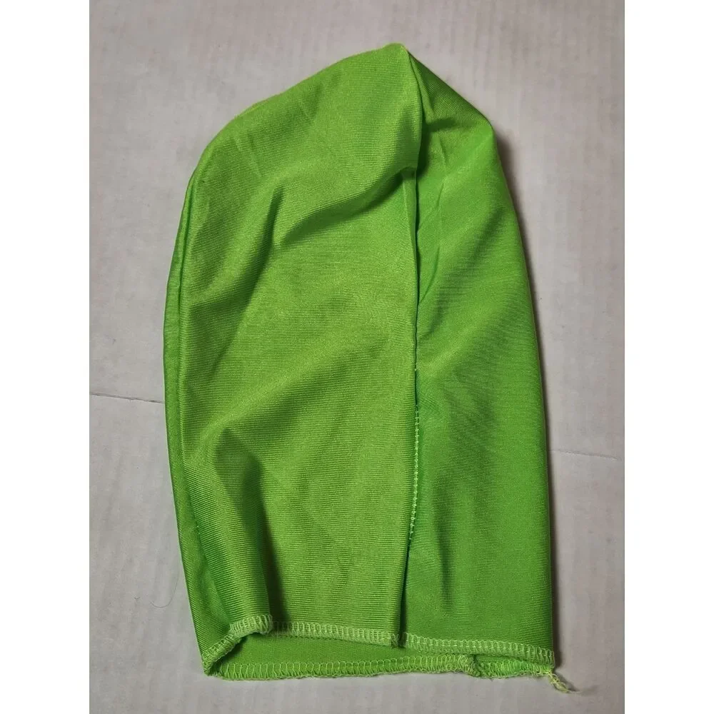 Neon Green Full Body Costume Kids Medium Blacklight Responsive